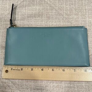 Kate Spade Teal Leather Clutch
